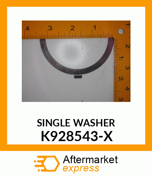 SINGLE WASHER K928543-X