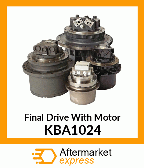 Final Drive With Motor KBA1024