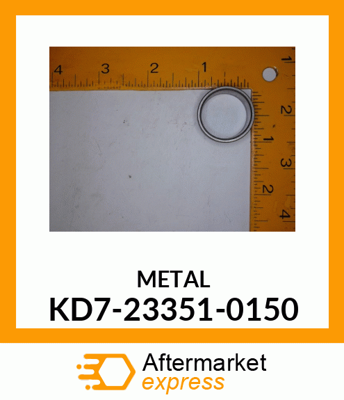 METAL KD7-23351-0150