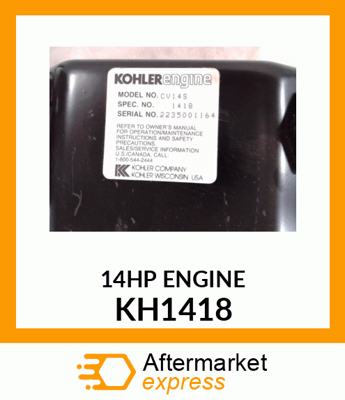 14HP ENGINE KH1418