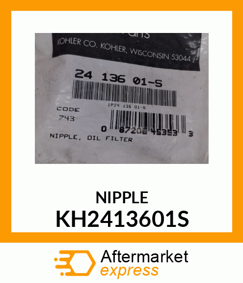 NIPPLE KH2413601S