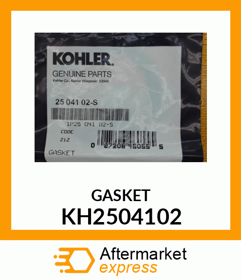 GASKET KH2504102