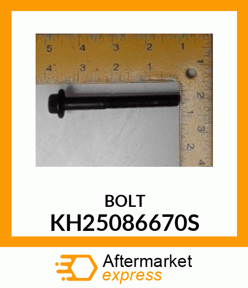 BOLT KH25086670S