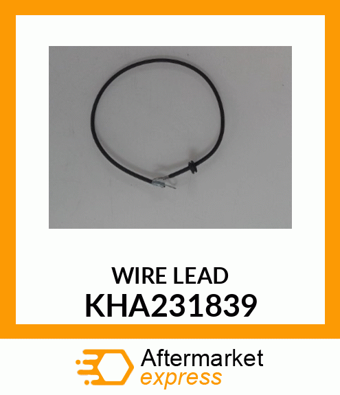 WIRE LEAD KHA231839