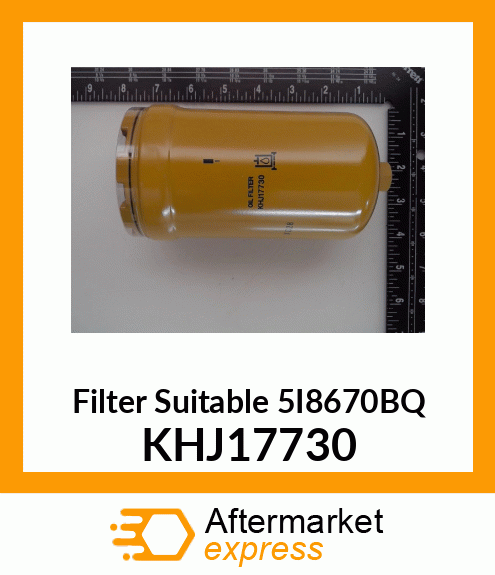 Filter Suitable 5I8670BQ KHJ17730