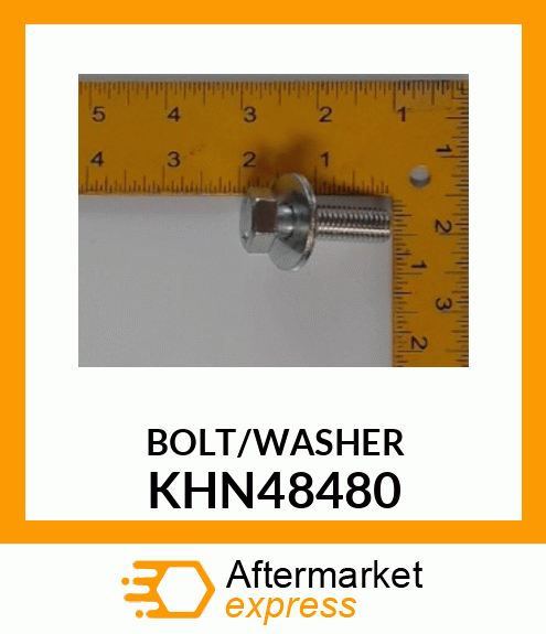 BOLT/WASHER KHN48480