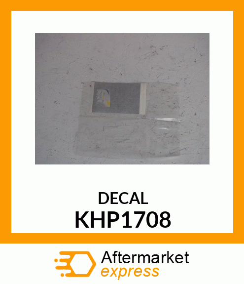 DECAL KHP1708