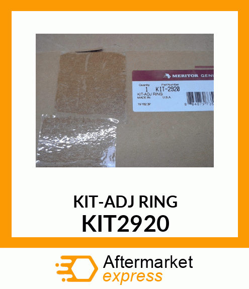 KIT-ADJ RING KIT2920