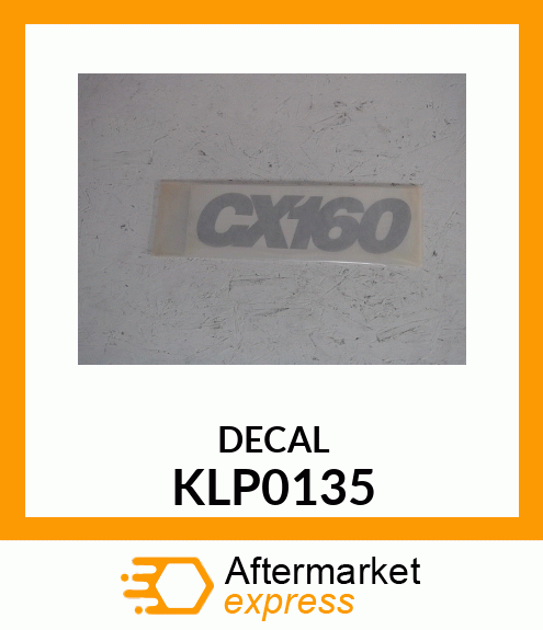 DECAL KLP0135