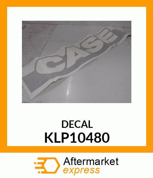 DECAL KLP10480