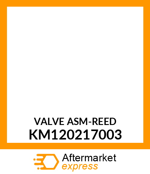 VALVE ASM-REED KM120217003