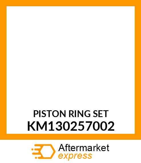 PISTON RING SET KM130257002