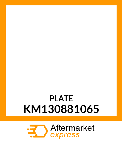 PLATE KM130881065