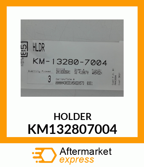 HOLDER KM132807004