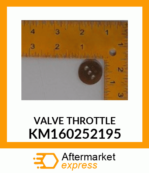 VALVE THROTTLE KM160252195