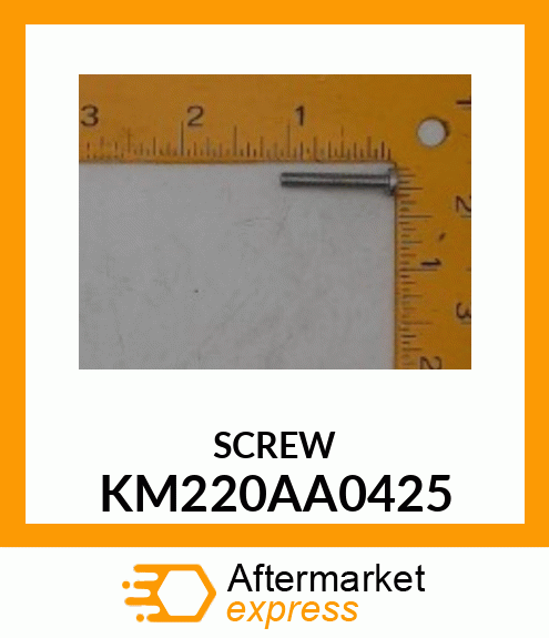 SCREW KM220AA0425