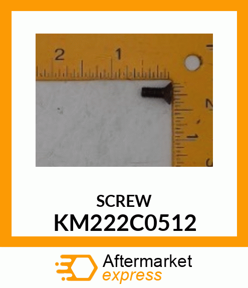 SCREW KM222C0512