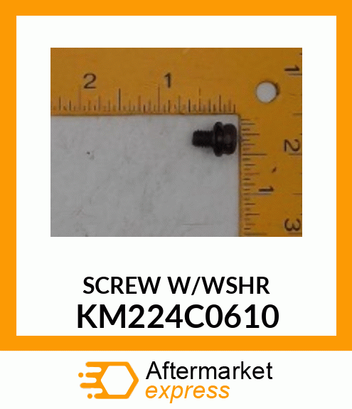 SCREW W/WSHR KM224C0610