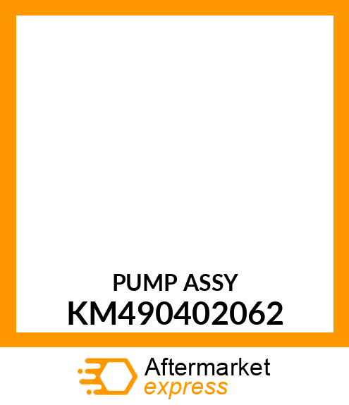 PUMP ASSY KM490402062