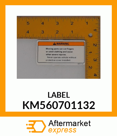 LABEL KM560701132