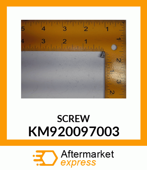 SCREW KM920097003