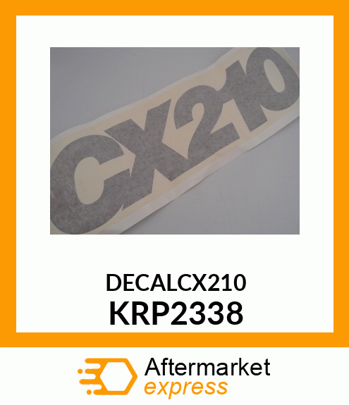 DECALCX210 KRP2338