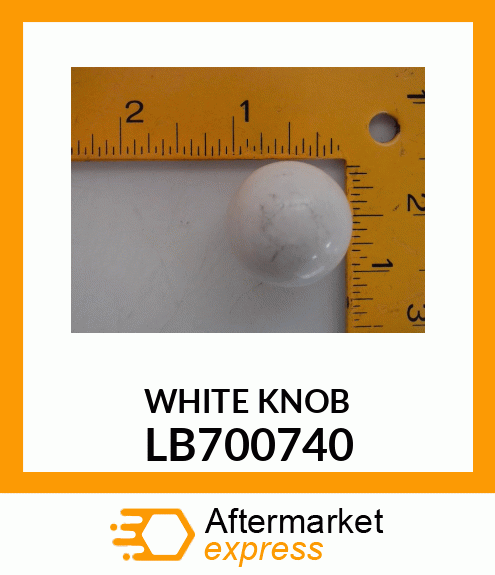 WHITE KNOB LB700740