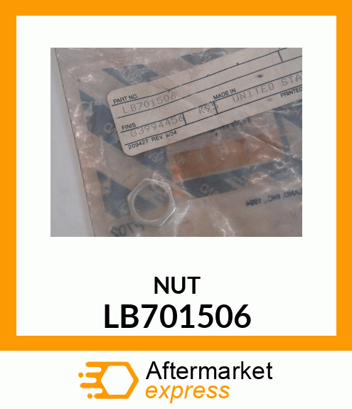 NUT LB701506