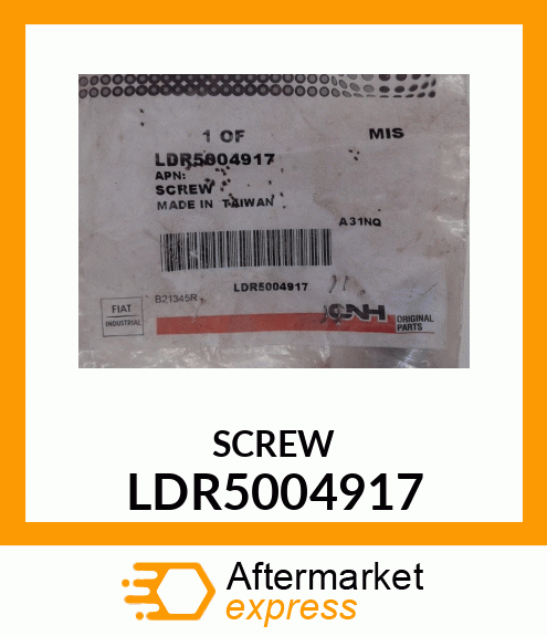 SCREW LDR5004917