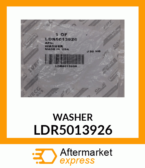 WASHER LDR5013926