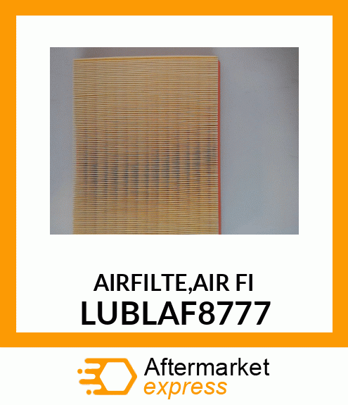 AIRFILTE,AIR FI LUBLAF8777