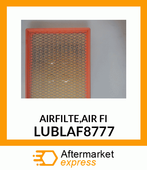 AIRFILTE,AIR FI LUBLAF8777