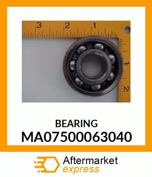 BEARING MA07500063040