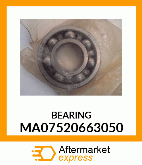 BEARING MA07520663050