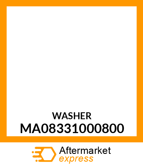 WASHER MA08331000800