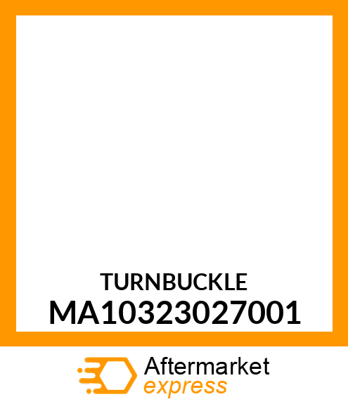 TURNBUCKLE MA10323027001