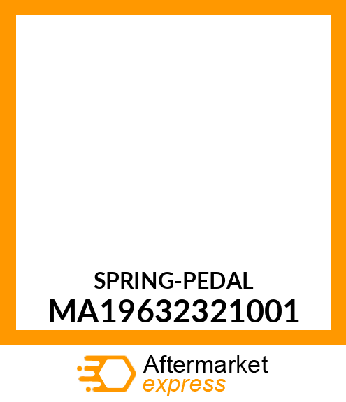 SPRING-PEDAL MA19632321001