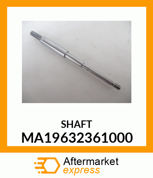 SHAFT MA19632361000