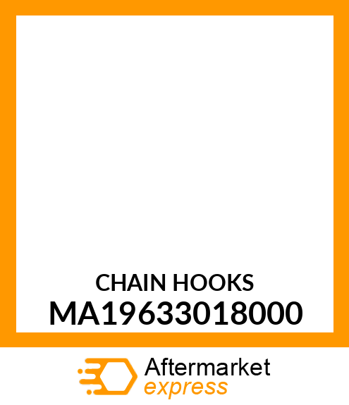 CHAIN HOOKS MA19633018000