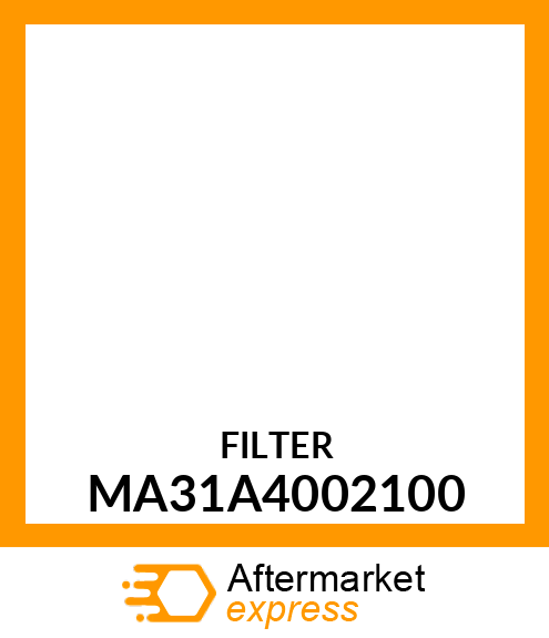 FILTER MA31A4002100