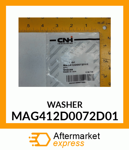 WASHER MAG412D0072D01