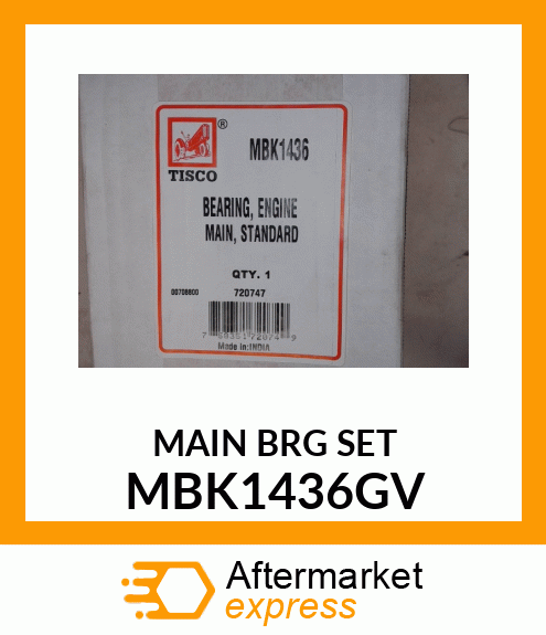 MAIN BRG SET MBK1436GV