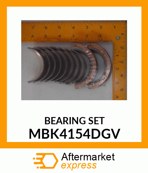 BEARING SET MBK4154DGV