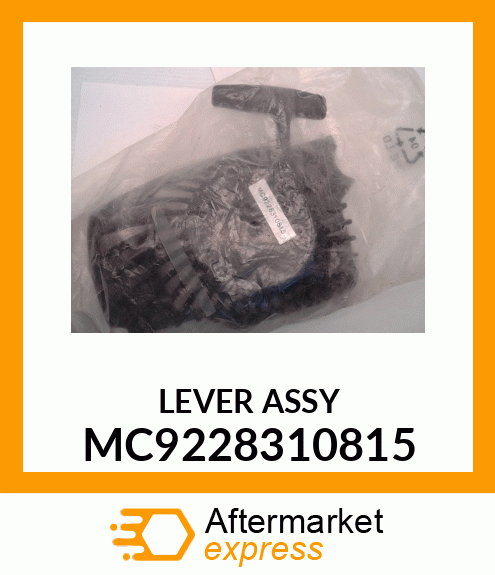 LEVER ASSY MC9228310815