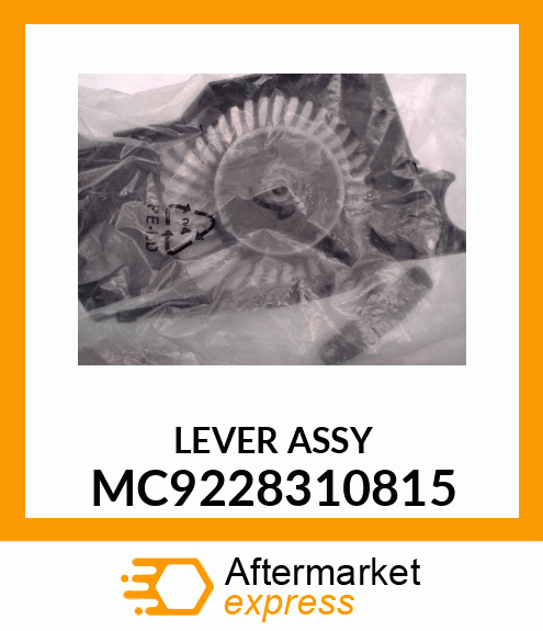 LEVER ASSY MC9228310815