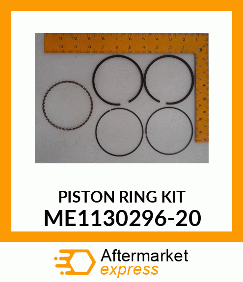 PISTON RING KIT ME1130296-20