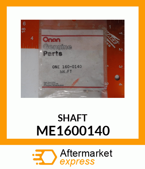 SHAFT ME1600140