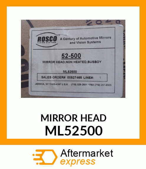 MIRROR HEAD ML52500
