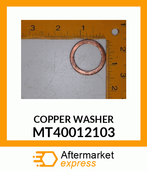 COPPER WASHER MT40012103