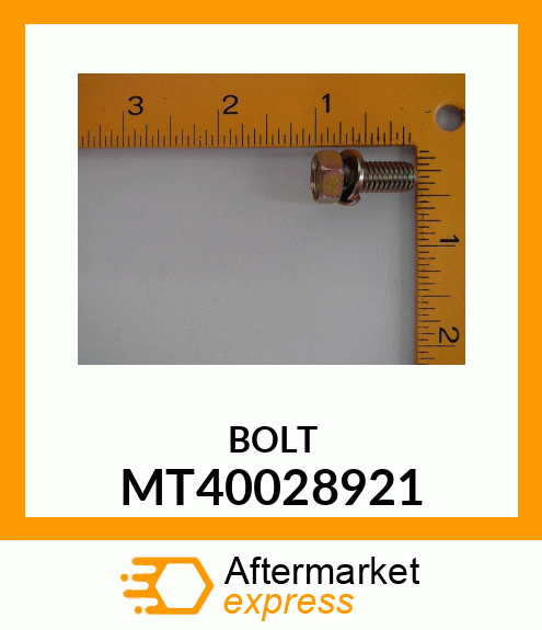 BOLT MT40028921